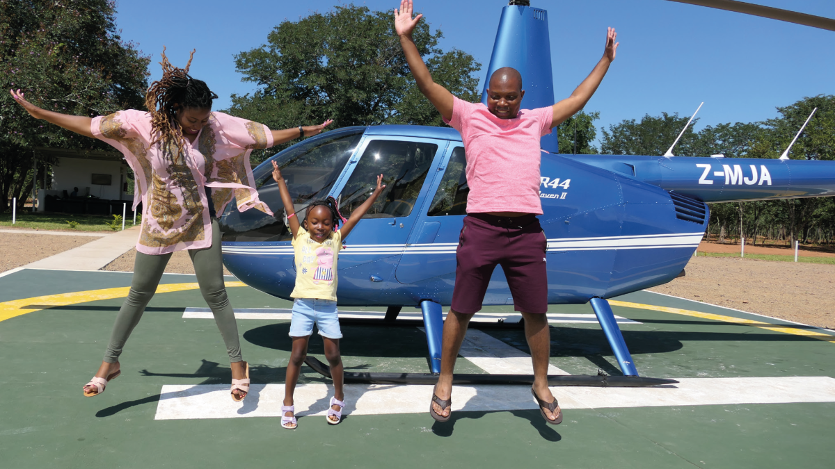 VICTORIA FALLS FLIGHT OF THE ANGELS – FRONT SEAT VIEW