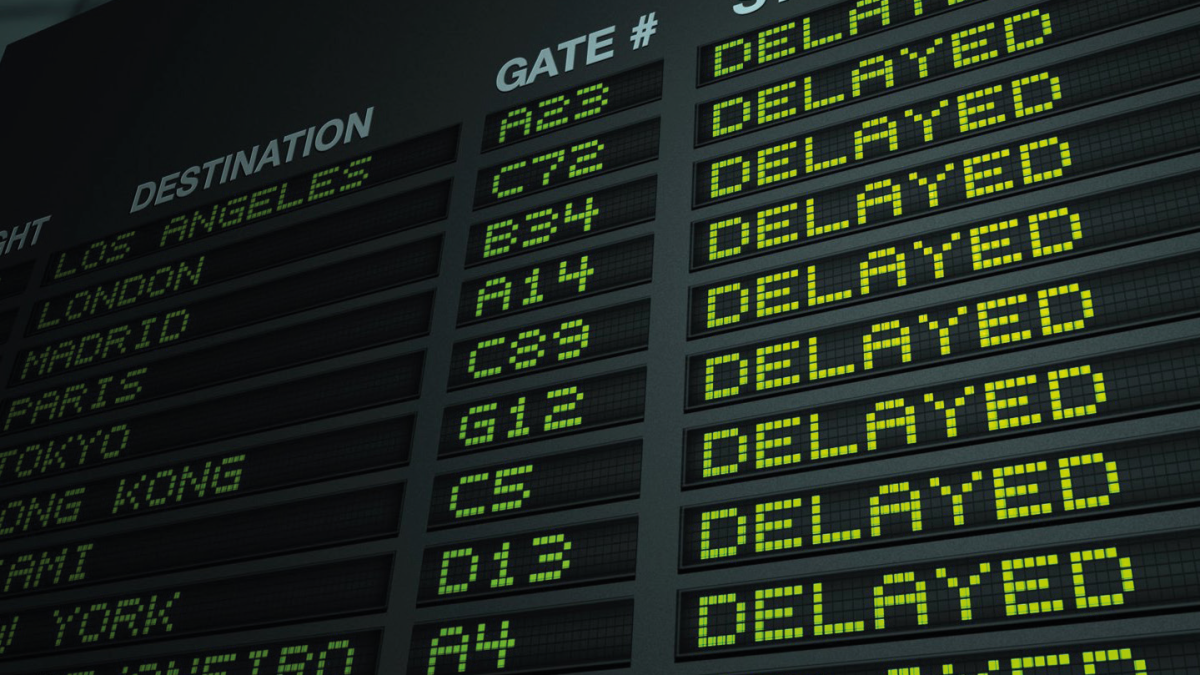 DEALING WITH FLIGHT DELAYS