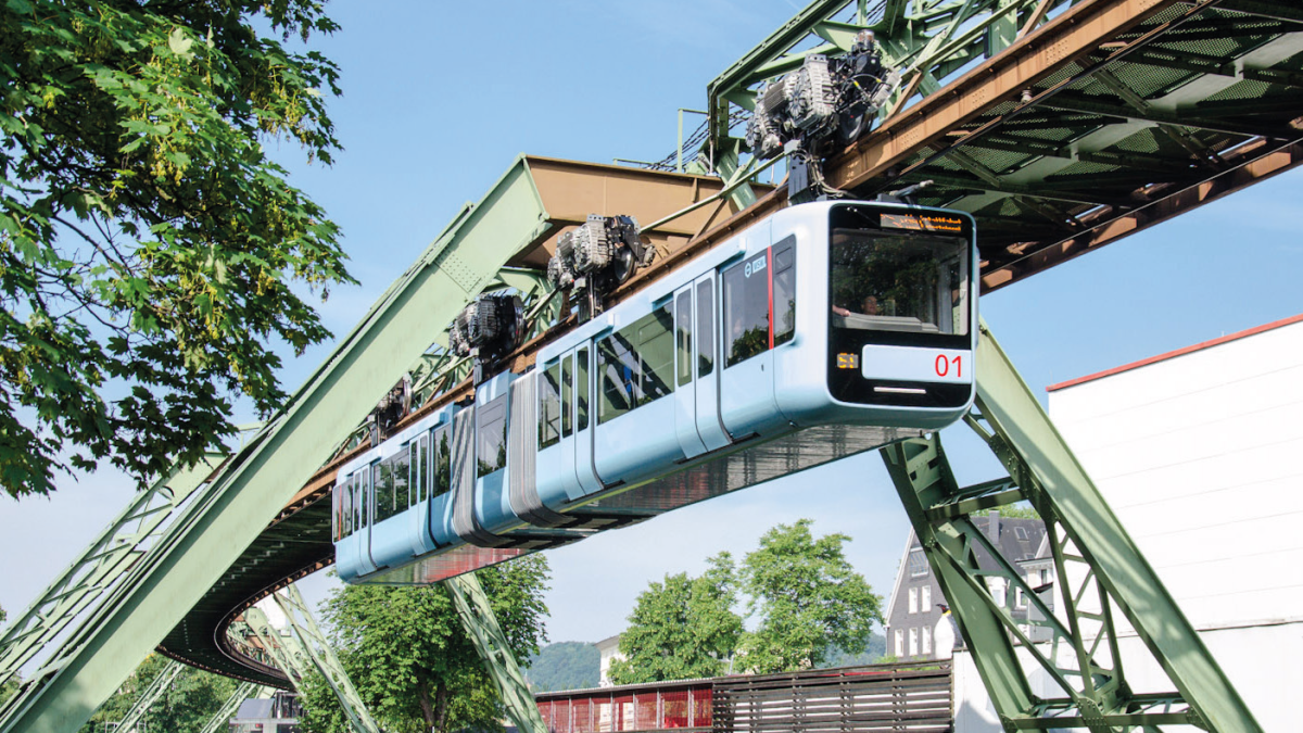 WUPPERTAL CITY, GERMANY – THE HOME OF THE FLOATING TRAIN “SCHWEBEBAHN”